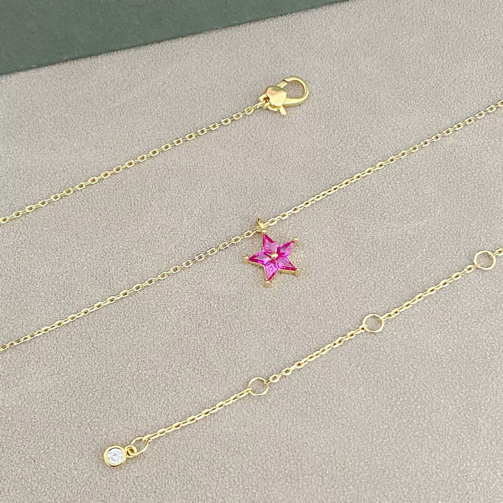 kate spade Five Point Star Rhinestone Necklace - Picture 4 of 6